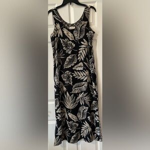 Long ankle length dress.